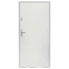 Porta De Entrada Em Aco Macico De A.207 X L.100 Cm Cor Branco Com Abertura Para A Direita - Agueda