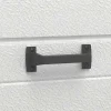 Porta De Garagem Seccionada Efeito Ranhurado Com Porta Central Antracite Com Motor Somfy - Noria