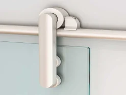 Porta Deslizante Suspensa Cleaver - A205 X C73 Cm - Vidro Temperado