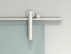 Porta Deslizante Suspensa Cleaver - A205 X C93 Cm - Vidro Temperado