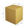 Pouf Milena, Amarelo, 34X34X37 Cm, Epikasa