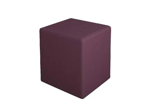 Pouf Milena, Ameixa, 34X34X37 Cm, Epikasa