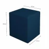 Pouf Milena, Indigo, 34X34X37 Cm, Epikasa