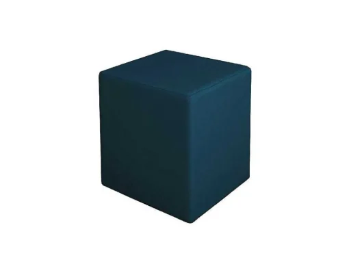 Pouf Milena, Indigo, 34X34X37 Cm, Epikasa