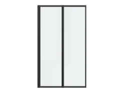 Resguardo De Banheira Dobravel Metal Estilo Atelier Preto Mate 80X140 Cm - District