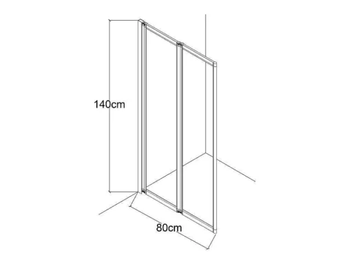 Resguardo De Banheira Dobravel Metal Estilo Atelier Preto Mate 80X140 Cm - District