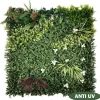 Revestimento De Parede Vegetal Sintetico Pack De 1M Cor Verde - Lahti