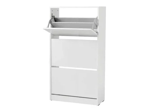 Sapateira 3 Portas Dobraveis 121X73X26 Branco