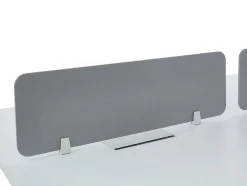 Separador De Secretária Profissional Tecido Cinzento C130 Cm - Downtown
