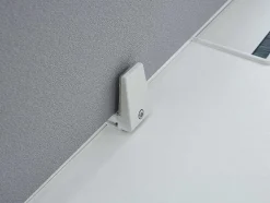 Separador De Secretária Profissional Tecido Cinzento C130 Cm - Downtown