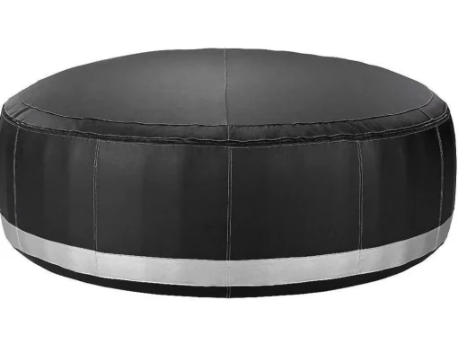 Spa Insuflável 6 Péssoas Bcool Iii - D203*A65 Cm - 140 Orificios De Saida De Ar - Preto - Revestimento De Luxo