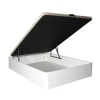 Tampa Estofada Dobravel Para Canape Madeira 3D 25 Branco 135X190Cm Atenas