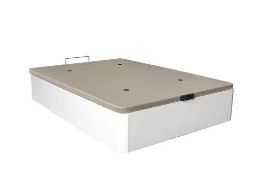 Tampa Estofada Dobravel Para Canape Madeira 3D 25 Branco 135X190Cm Atenas
