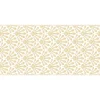 Tapete De Corredor Em Vinil Art Deco 66X160 Cm Bege E Branco - Duchessy