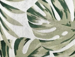 Tapete De Interior Ou De Exterior Etnico Motivos Folhas 150 X 200 Cm Verde - Palmo