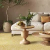 Tapete Em Vinil Com Motivos Florais 120X180 Cm Amarelo E Branco - Capucina