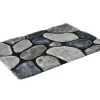 Tapete Felpudo Em Poliester De 160 X 230 Cm Cor Cinza - Pietra