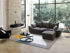 Tapete Geometrico 160 X 230 Cm Em Polipropileno Multicolor - Saria