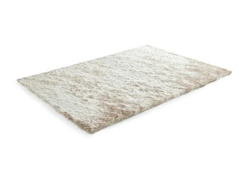 Tapete Shaggy De Pelos Compridos Ultramacio 200X290 Cm Bege - Dolce