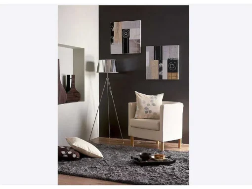 Tapete Shaggy Dolce Antracite - Poliester - 140*200 Cm