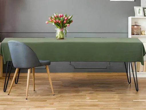 Toalha Em Algodao E Linha Com Borda Preta 170 X 250 Cm Caqui - Borina