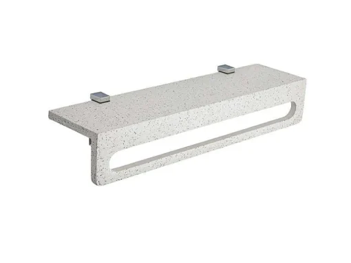 Toalheiro De Parede Em Terrazzo 59,8 X 15 X 11 Cm - Stochi