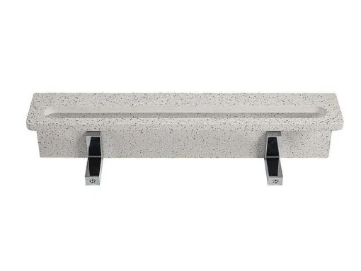 Toalheiro De Parede Em Terrazzo 59,8 X 15 X 11 Cm - Stochi