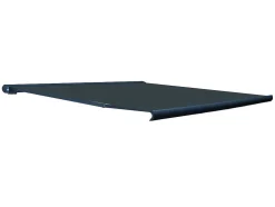 Toldo Retratil Motorizado Com Leds E Caixa Integral 4 X 3,5 M, Lona Acrilico Antracite - Galaxa