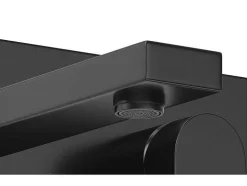 Torneira Misturadora Mecanica De Encastrar Quadrada Preto Mate - Vistula