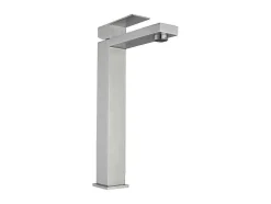 Torneira Misturadora Mecanica Quadrada Em Inox Cor Niquel Escovado A31 Cm - Canilas