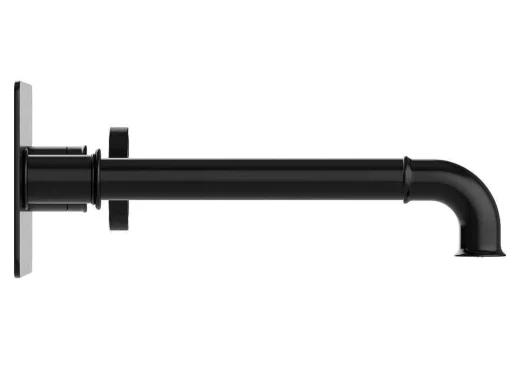 Torneira Misturadora Mecanica De Encastrar Preto Mate - Kazanka