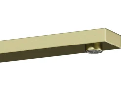 Torneira Misturadora Mecanica Quadrada Sobrelevada A29,5 Cm Dourado Acabamento Acetinado - Vipava