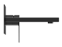 Torneira Misturadora Mecanica De Encastrar Quadrada Preto Mate - Vistula