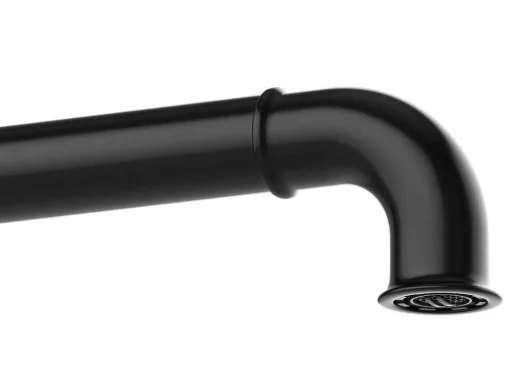 Torneira Misturadora Mecanica De Encastrar Preto Mate - Kazanka