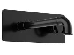 Torneira Misturadora Mecanica De Encastrar Preto Mate - Kazanka