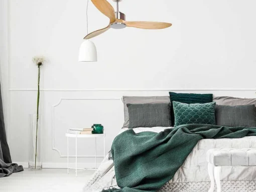 Ventilador De Tecto O132 Cm Com Wifi Reversivel Hypersilence