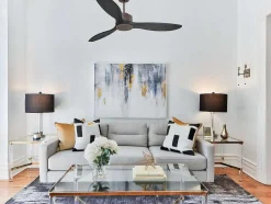 Ventilador De Tecto O132 Cm Com Wifi Reversivel Hypersilence