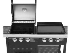 Vesuvio Duo Barbecue A Gas - 3 Queimadores + Plancha 3 Queimadores