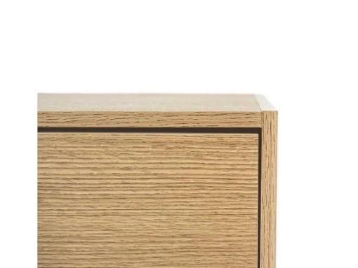 Wehome - Sapateira Slim De 3 Portas 63X115 Cm Em Madeira De Carvalho